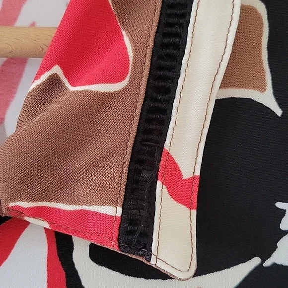 Chico's Weekends Tropical Treat Short Sleeve Polo Size XL - Picture 3 of 7